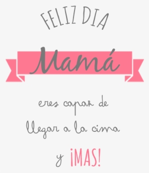 Feliz Dia Mama Letras Png - Winter Carnival #3785828
