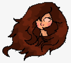 A Pixel Girl Head - Pixel Girl Transparent #3785973