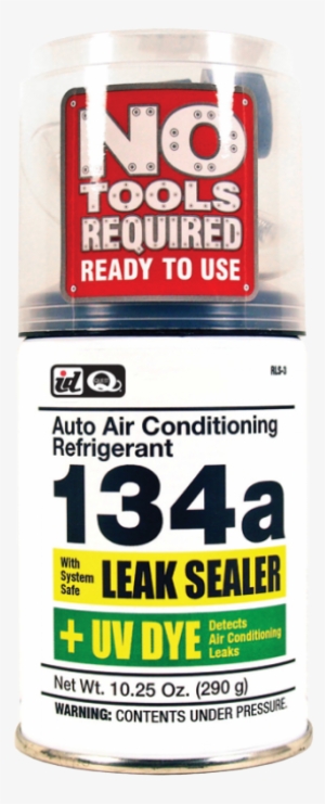 Quest R134a With System Safe Leak Sealer - Interdynamics 10.25 Oz R 134a A C Refrigerant #3786601