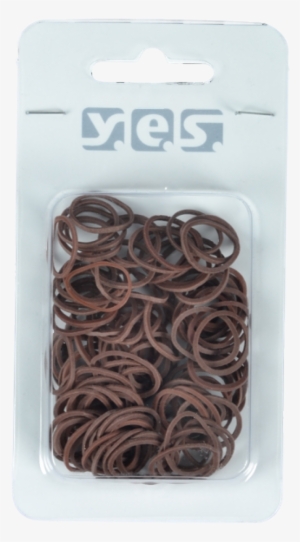 Rastazopfgummi 100 Stk Braun - Rastazopfgummi Braun #3786632