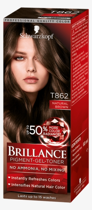 Natural Black - Schwarzkopf Brillance Toner #3786657