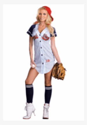 Have A Little Pun Fun This Halloween With This Sexy - Girl Baseball Player Halloween Costume #3787402