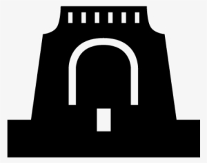 Voortrekker Monument Of South Africa Vector - South Africa Monuments Outline #3787622