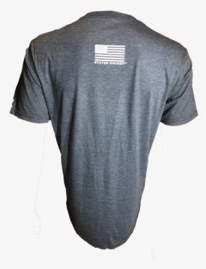 Az States Hockey™ Logo W/ White American Flag On Back - Sweater #3788108