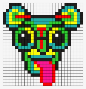 Cool Koala Perler Bead Pattern / Bead Sprite - Cool Perler Beads Pattern #3788396