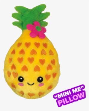 Picture Of Mini Pineapple Scented Furry Pillow - Iscream Scented Furry Pillow #3788998
