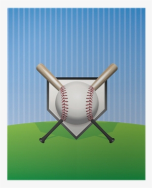 Two Baseball Bats Crossed #3789003