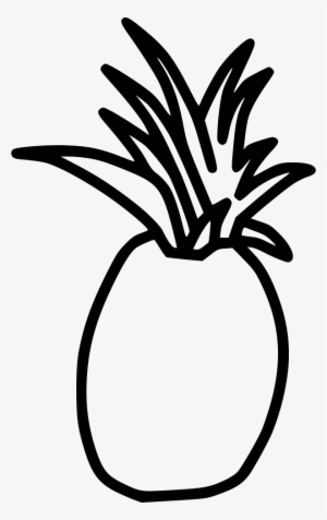 Pineapple Comments - Doodle Pineapple Png #3789216