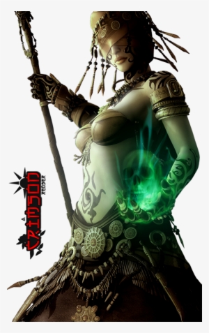 Render 4 - Click - Guild Wars Ritualist Art #3789333