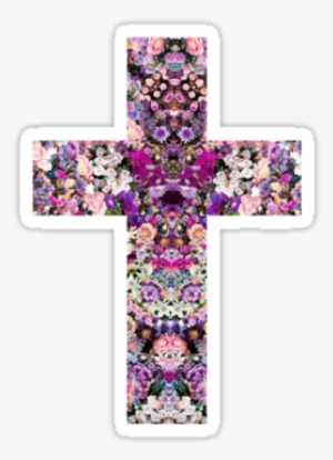 Tumblr Collage Stickers Png - Cross Tumblr Transparent #3789945