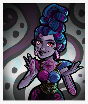 Whisp Grant By Tristastrange01 - Djinni Monster High Art #3790020