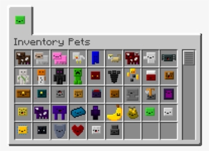 Animated Creatures That Live In Your Inventory And - Crazy Craft 3.0 Inventory Pets #3790342
