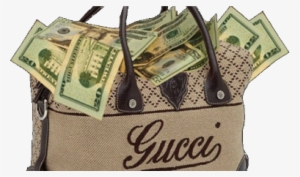 Money Bag Png - Gucci Bag With Money #3790707