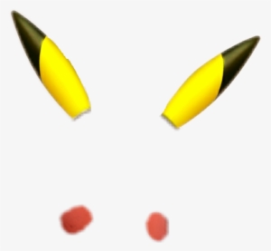 Pokemon Pikachu Efeitos Snapchat - Snapchat Pikachu Filter Png #3790872