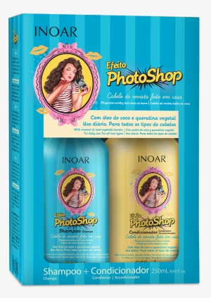 Efeito Photoshop - Inoar - Efeito Photoshop Kit Shampoo E Condicionador #3790986