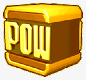 Golden Pow Block Icon - Pow Block Smash Bros #3791197