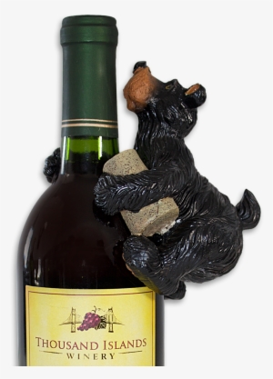 Winery Bear Bottle Hanger - Thousand Islands Winery Chardonnay #3792322