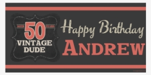 Personalized 70th Birthday Banner #3792388