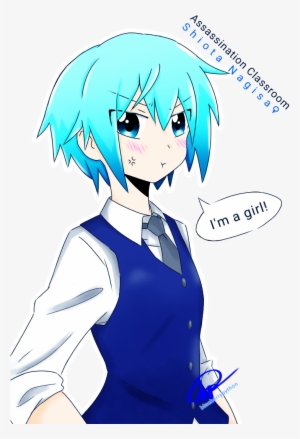 And Now A Redesign Of My Fem Nagisa Here's To All Those - Cartoon #3793294