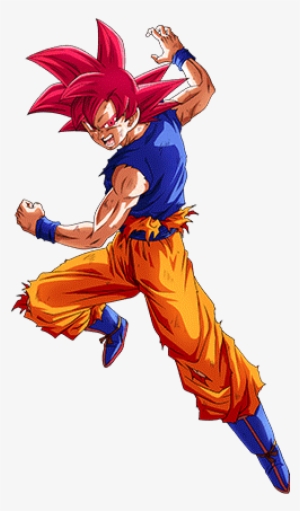Flaring Battle Impulse Super Saiyan God Goku - Goku Super Saiyan God Dokkan Battle #3793364
