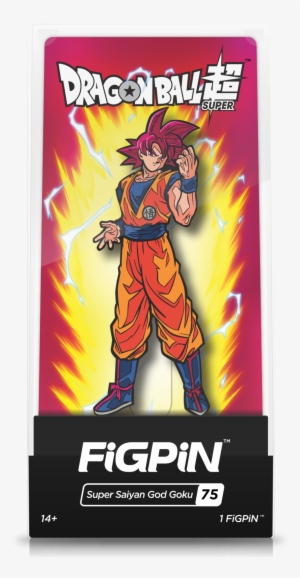 Super Saiyan God Goku - Figpin Dragon Ball #3793505