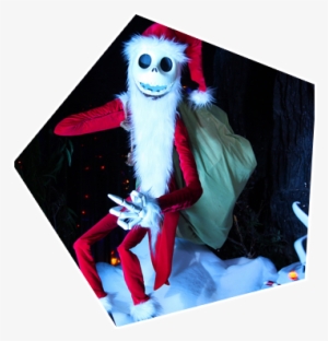 Santa Jack Skellington And Zero - Jack Skellington Christmas Iphone #3793507