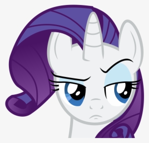 Absurd Res, Artist - Mlp Rarity Face Vector #3793552