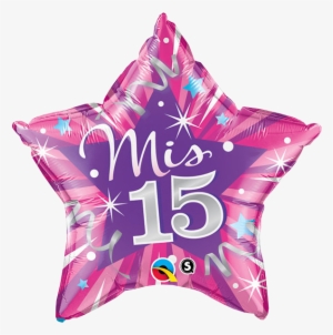 Globo Mis 15 Hot Pink - 15 Años #3793758