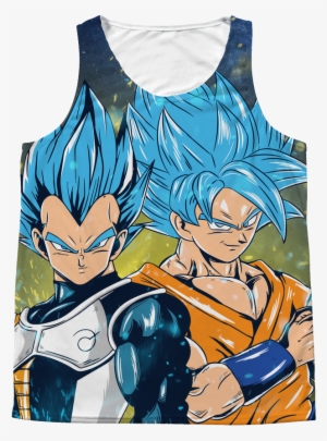 goku and vegeta ssj blue