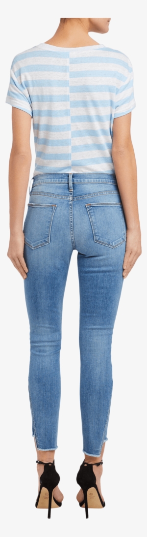 Le High Skinny Gusset Jeans Frame - Slim-fit Pants #3794237