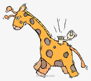 Giraffe, Toy, Wind Up Toy Royalty Free Vector Clip - Clip Art #3795461
