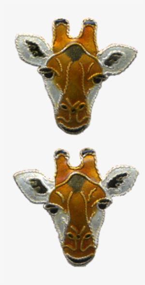 Er Giraffe Face Enamel - Jewellery #3795542
