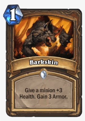 Malfurion The Pestilent Hero - Barkskin Hearthstone #3796271