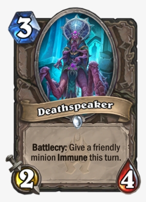The Hunter Has Enough Deathrattle Minions To Make A - Deathspeaker Hearthstone #3796590