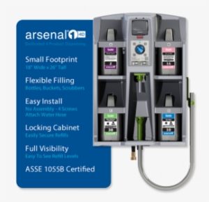 Hillyard Arsenal 1 Dilution System - Hillyard Arsenal #3797005