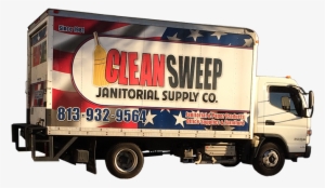 Clean Sweep Supply Truck - Tilt Your Screen Back #3797727
