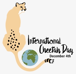 Intl Cheetah Day Logo Final Colorcmyk Nobol Ol - Save The Cheetahs Logo #3798242