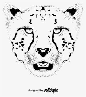Animal Free Vector Design Cheetah - Cheetah #3798644
