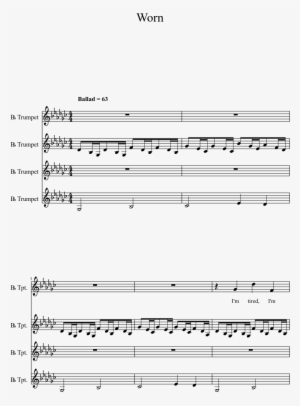 Worn Musescore - Jingle Bell Rock On Sax Alto #3799287