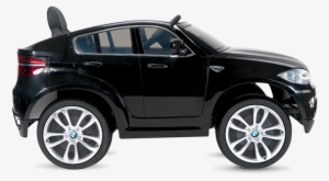 Bmw X6, Black Electric Ride On - Voiture Électrique 4x4 Bmw X6 Bleu Métallisé #3799404
