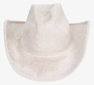 Cowboy Hat In Alabaster Long Hair Angora - Chair #3799810