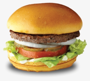 James Burger - Cheeseburger With Lettuce Tomato And Onion #3799897