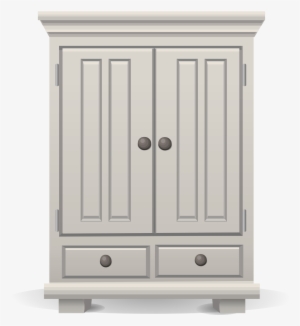 Tall White Cabinet From Glitch - Wardrobe #380711