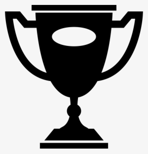 Horses Races Trophy Comments - Black And White Trophy Vector #380997