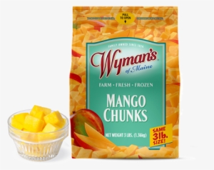 Sensational In Smoothies And Sorbets, Mangoes Are An - Wyman's Of Maine #381108