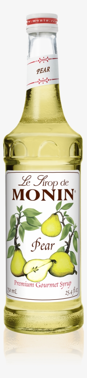 750 Ml Pear Syrup - Monin Vanilla Syrup #381206