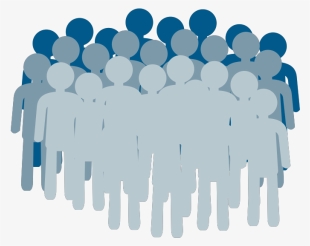 The Flock Are The General Populous Of Humans - Crowd Clipart #381819