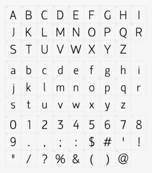 Font Characters - Arabic Font #381867