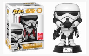Imperial Patrol Stormtrooper Sdcc18 Pop Vinyl Figure - Imperial Patrol Trooper Funko #381976