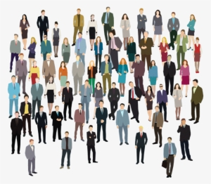 Party Crowd Silhouette Png Download #382073